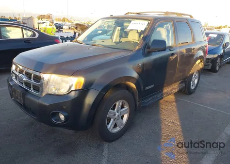 2008 Ford Escape Hybrid z USA, uszkodzony, nr VIN 1FMCU49H68KA77890